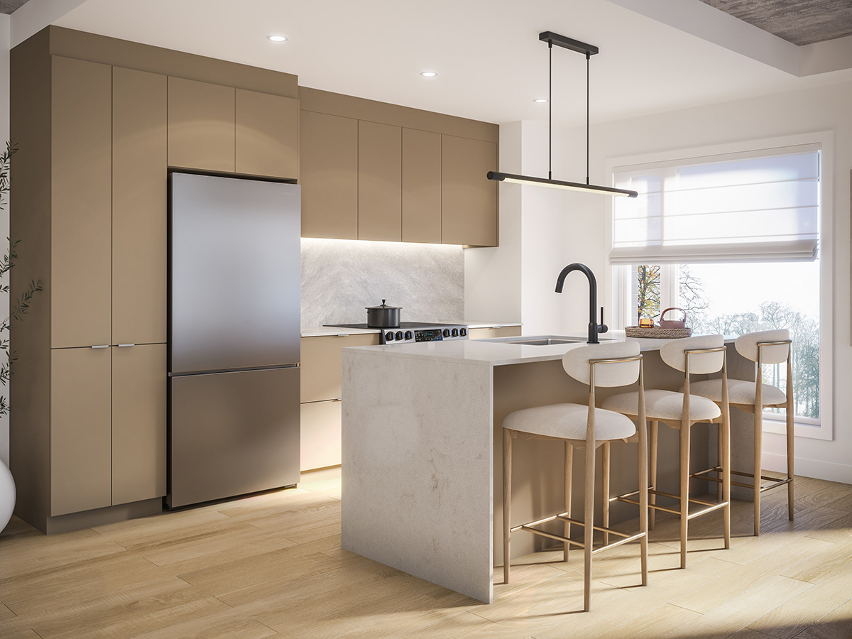 Kitchen - Sorella condos