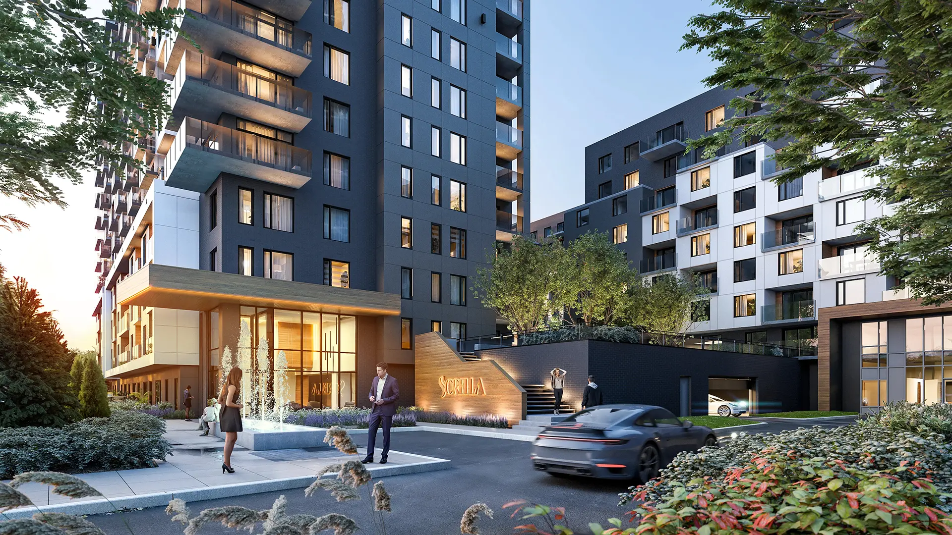 Entrée boulevard Chomedey - Sorella
